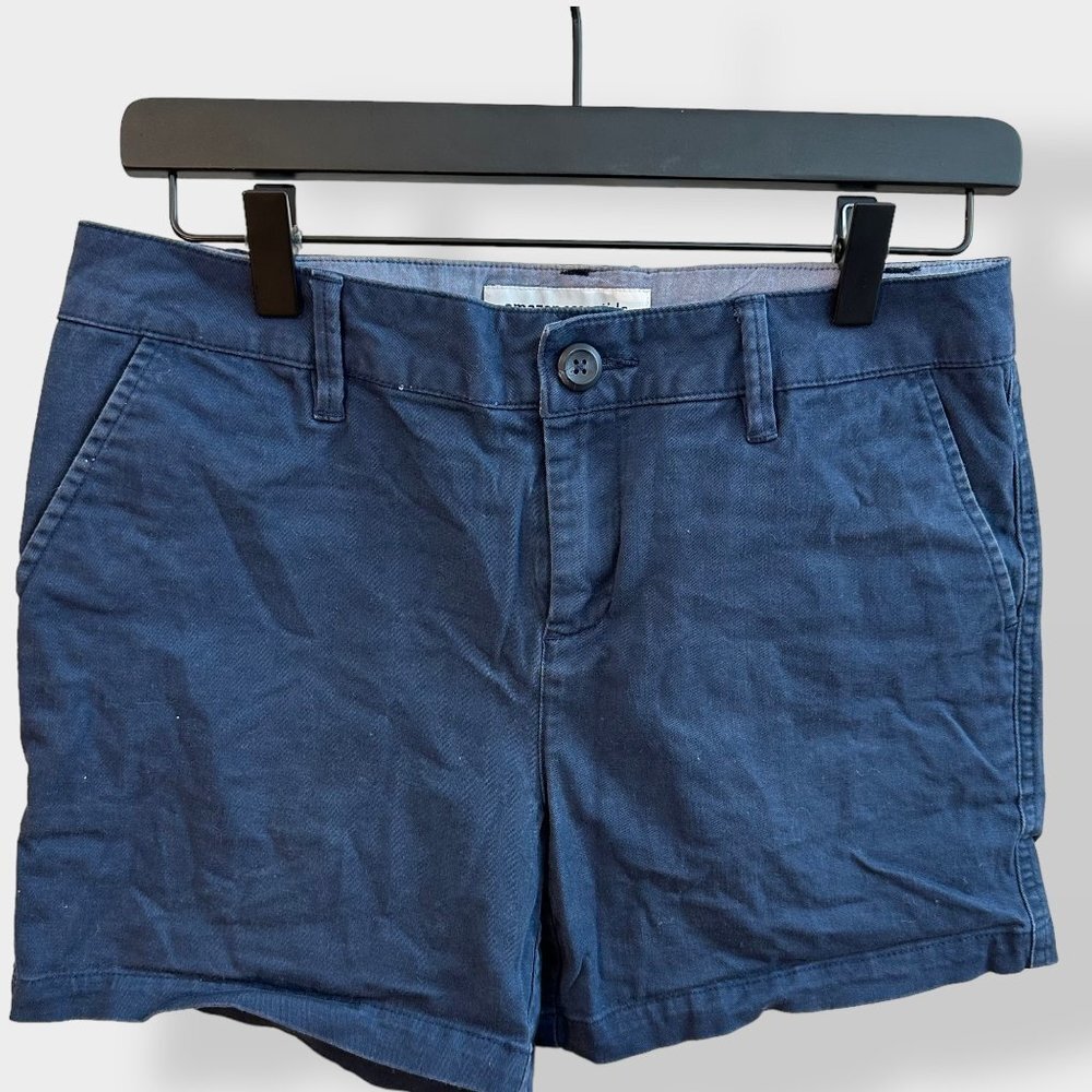 Amazon Essentials Navy‎ Blue Cotton Shorts 0